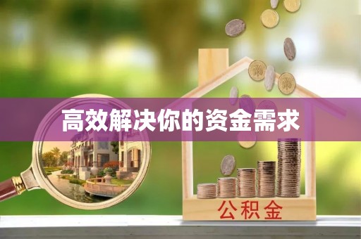金山屯高效解决你的资金需求