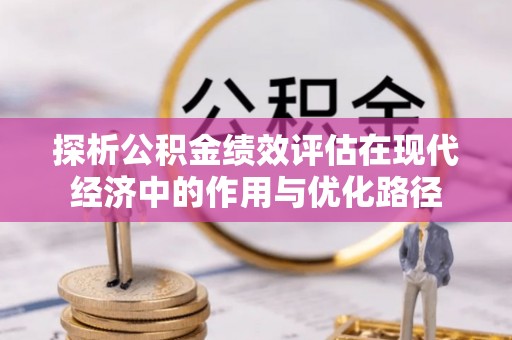 金山屯探析公积金绩效评估在现代经济中的作用与优化路径