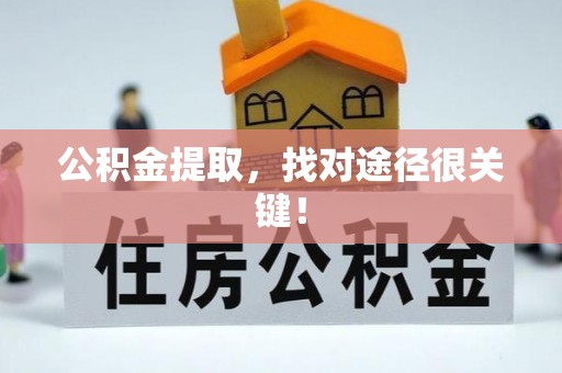 金山屯公积金提取，找对途径很关键！